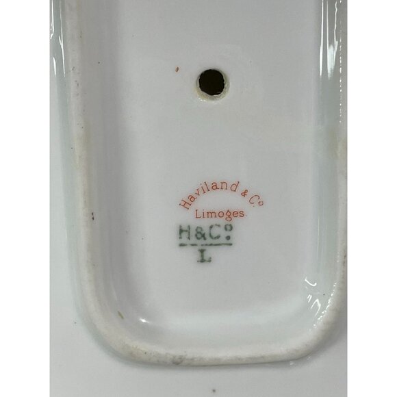 Vintage Haviland & Co Limoges Floral Porcelain Serving Dish Set - Picture 7 of 12